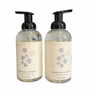 2 COMMONWEALTH SOAP CST Summer Seashell EGYPTIAN COTTON Foam Hand Wash 20 oz